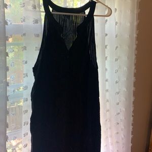 Summer black dress
